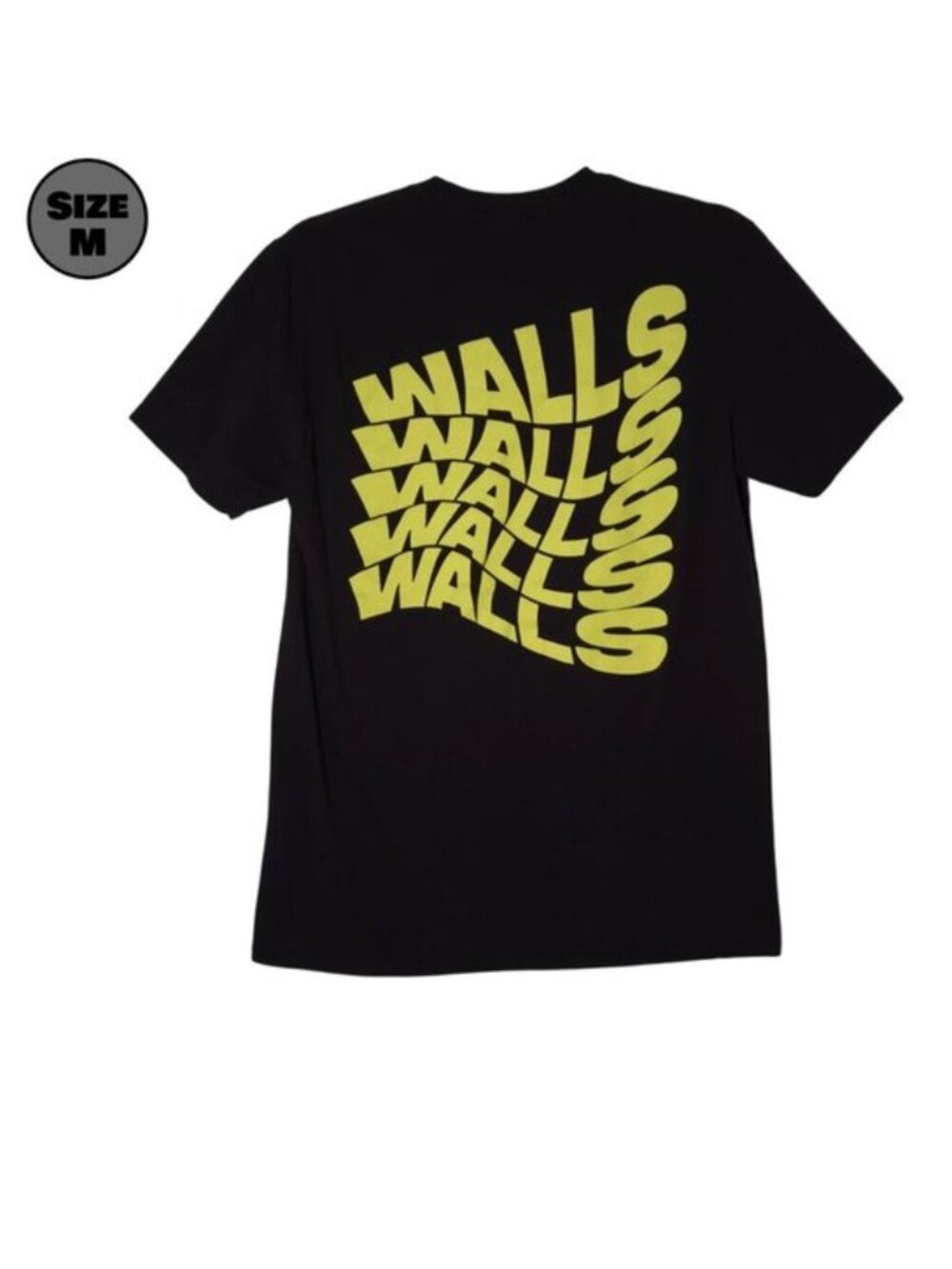 Louis Tomlinson: Walls USED Shirt (M, Black, One Direction, 1D)